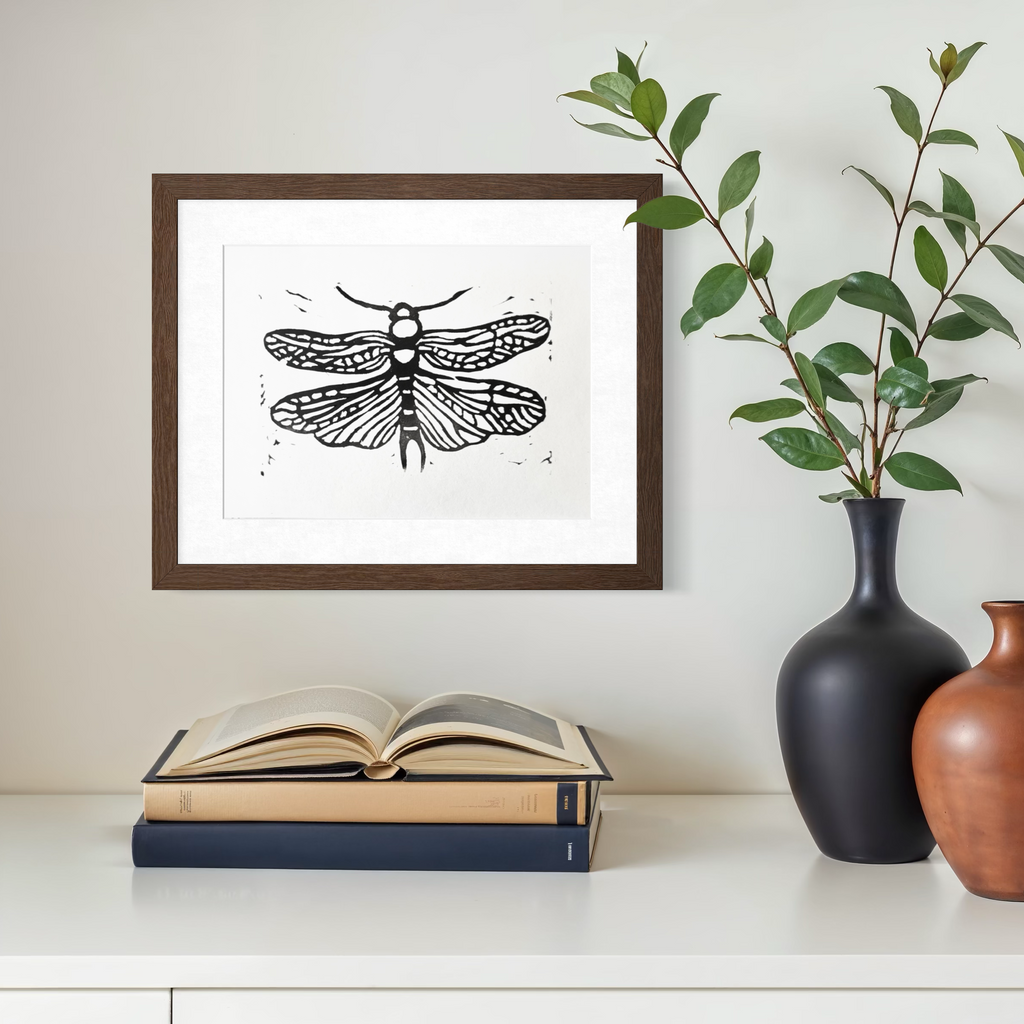 Stonefly Linoprint - Limited edition