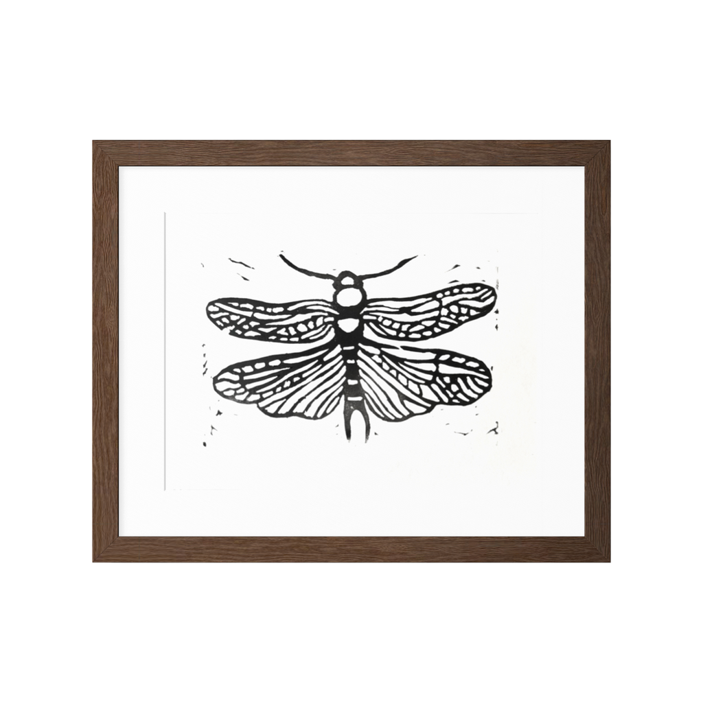 Stonefly Linoprint - Limited edition