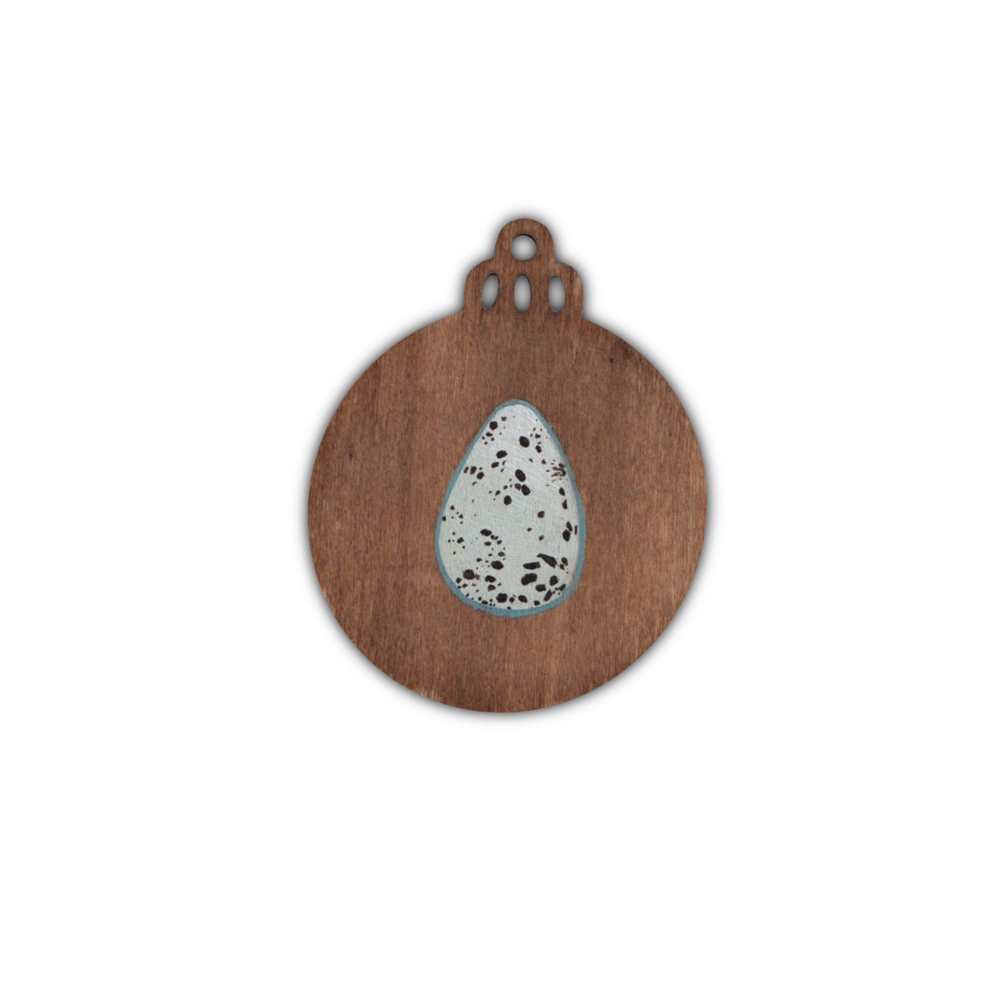 Bohemian Waxwing Ornament
